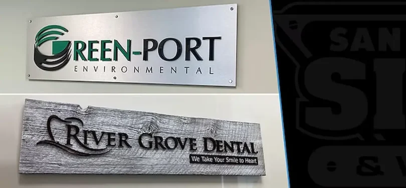 custom indoor signs