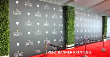 event banner printing