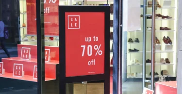 retail indoor signage