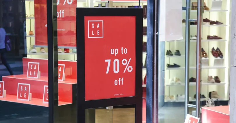 retail indoor signage