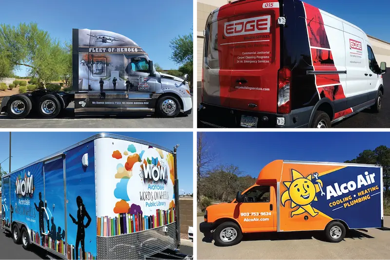 types of truck wrap services